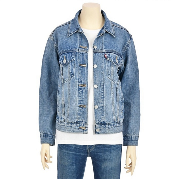리바이스 모다대구 여성 보이프렌드 트러커 청자켓 299440055DG