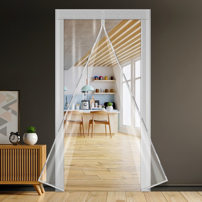 금동이 EVA 자석 현관문 방문용 방풍비닐