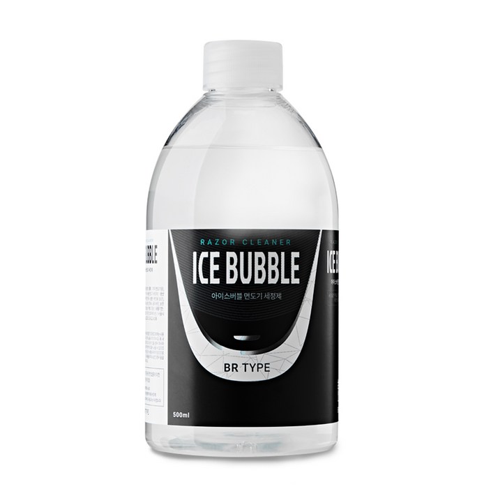 아이스버블 브라운 호환 BR타입 면도기세정액 500ml, 단일상품, 단일색상