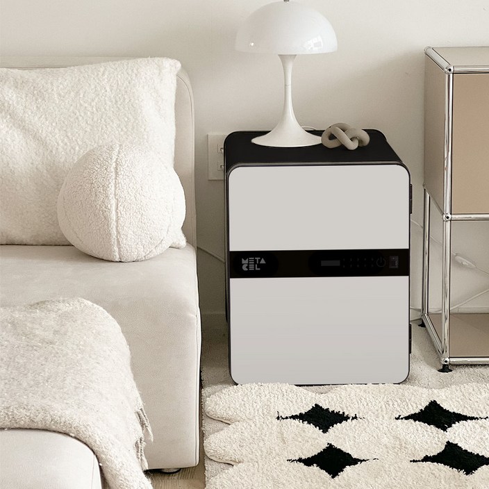 선일금고 메타알레 금고 MC40AL 방문설치, PW화이트  블랙