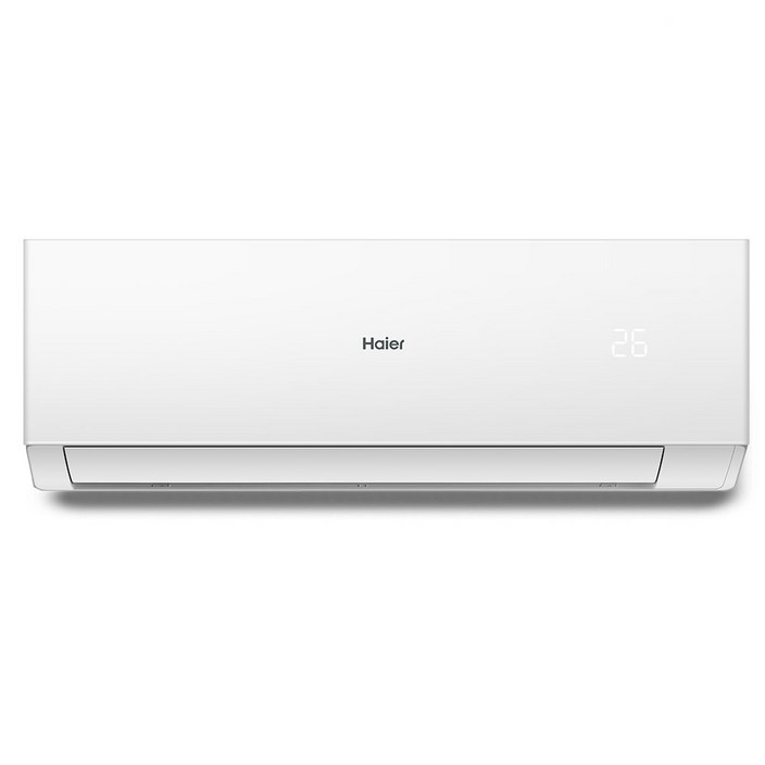 하이얼 인버터 26㎡7.9평 셀프클리닝 벽걸이형 에어컨 HSU08QAHIW 방문설치, 일반배관형