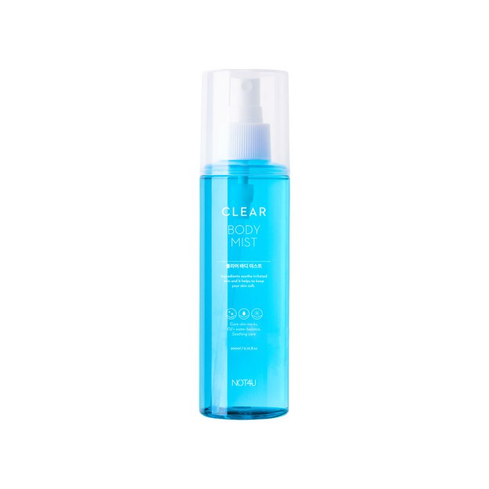 낫포유 클리어 바디 미스트, 200ml, 1개
