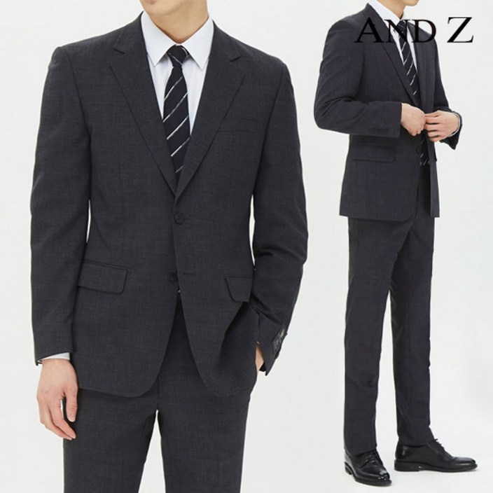 지오지아 앤드지 그레이 이모션 임팩트 정장세트 BZB2SB1102BZB2SP1102GR