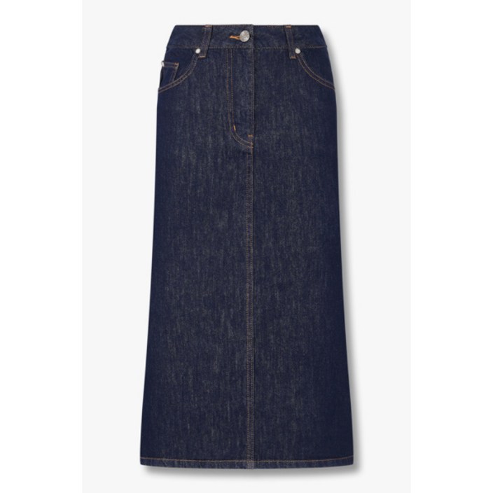 g-cut 지컷 (7215255205) 백 슬릿 생지 데님 스커트