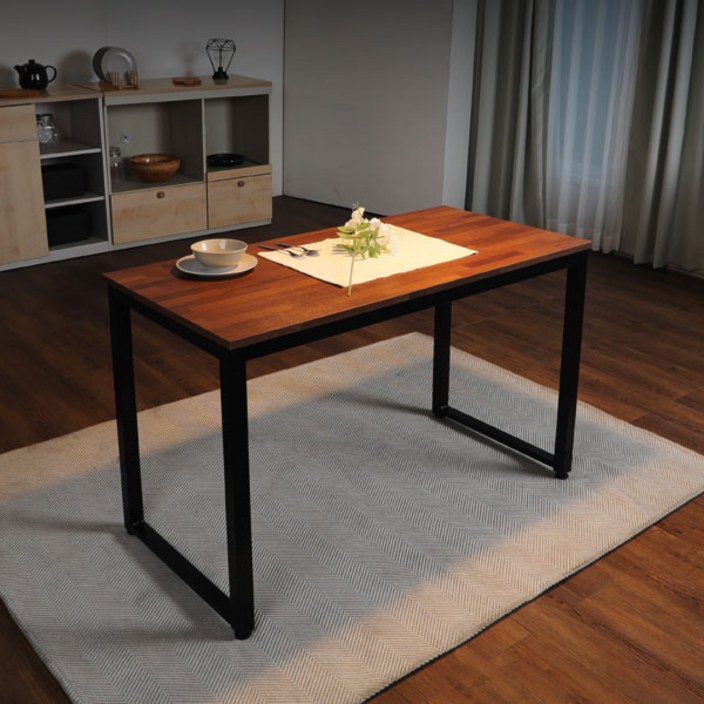 [저스틴퍼니처]로드 멀바우 1400 식탁 테이블, 멀바우