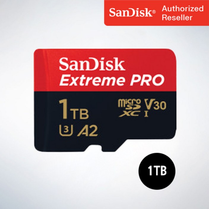 샌디스크 마이크로 SD 카드 SDXC Extreme Pro UHS-I 익스트림 프로 QXCD 1TB 20230725