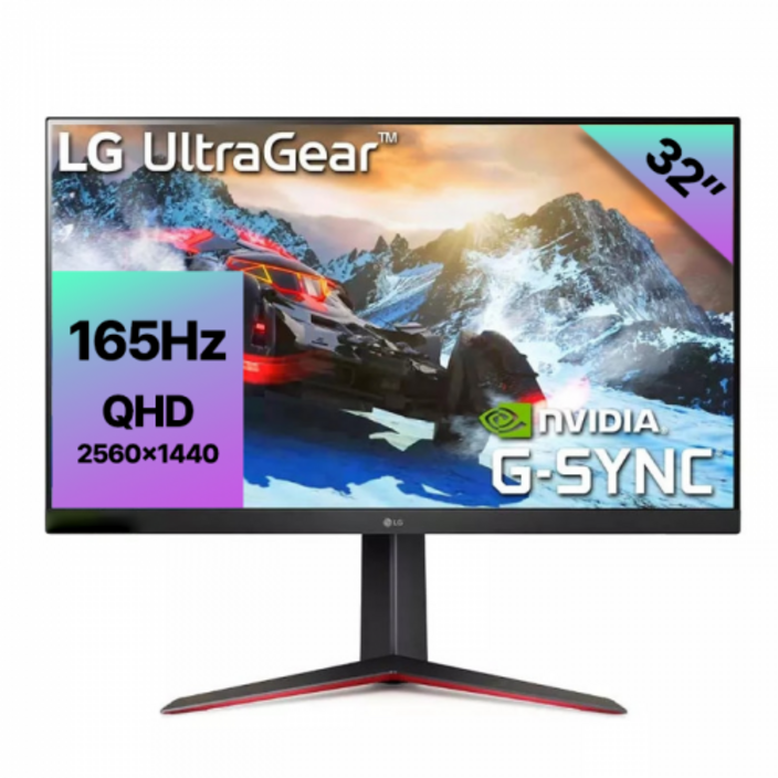 LG전자 32인치 QHD 165Hz 게이밍 모니터 울트라기어 32GN63T HDR10 G-Sync 리퍼비시, 81cm, 32GN63T(리퍼)