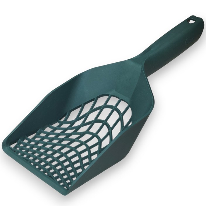 몬도미오펫 스파이더스쿱고양이 모래삽 벤토나이트 카사바 두부 모래 캣 리터스쿱 대형, 1개