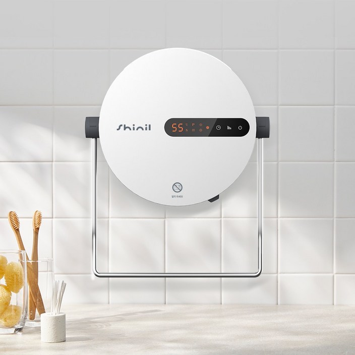 신일 욕실 난방기 히터 가정용 화장실 PTC 전기 온풍기 벽걸이 이쁜 디자인 온열기