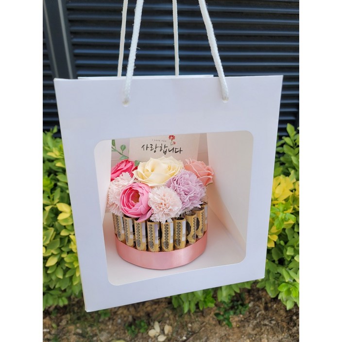 돈케이크 반전 용돈상자 비누꽃 케이크 생일 환갑 칠순 이벤트