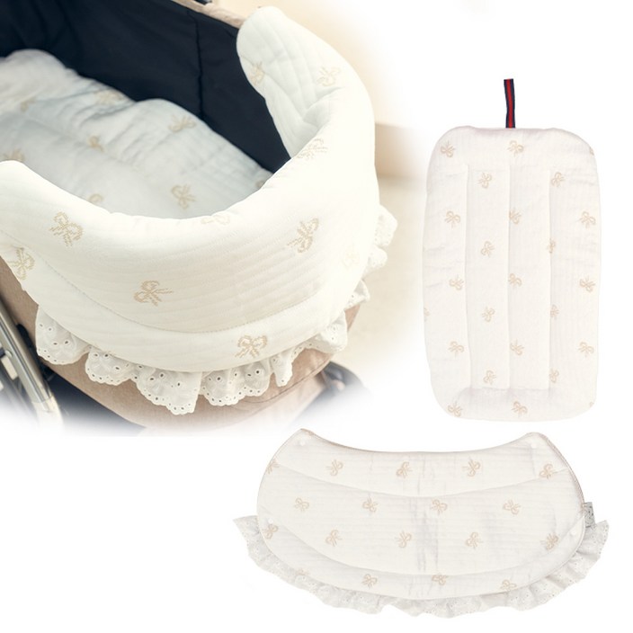 [시원한 산책 쿨 냉감 개모차 방석] 코코리에또 펫 강아지 유모차 쿠션 가드, 1개