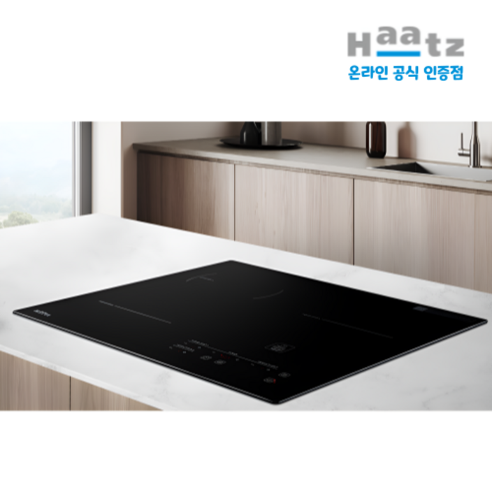하츠하이브리드3구 인덕션 전기쿡탑 IH365DTL, 빌트인, IH365DTL
