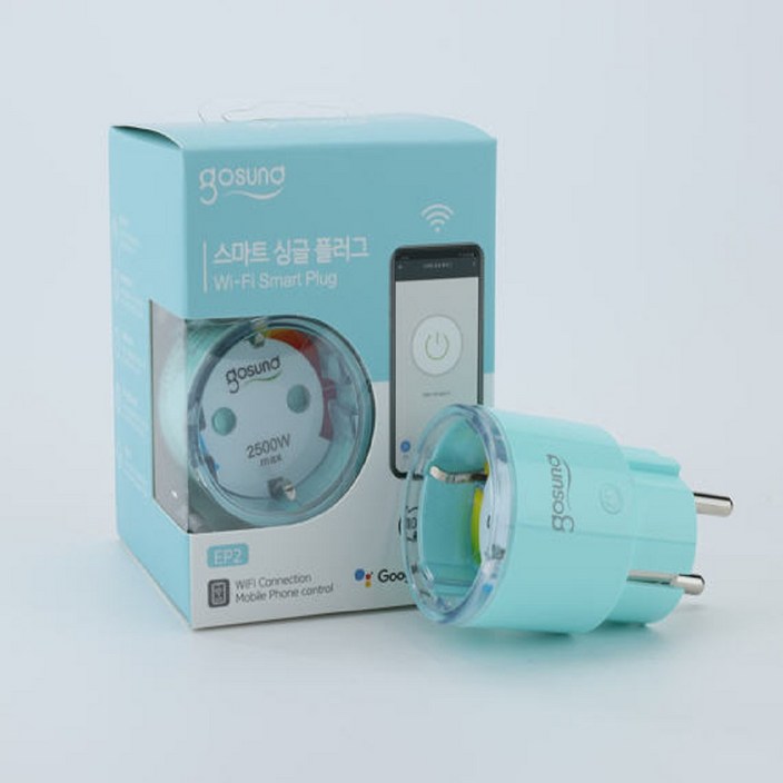 고선드 스마트플러그 iot 원격제어 전력량체크 타이머 전원콘센트 구글홈 스마트싱스연동 스마트스위치
