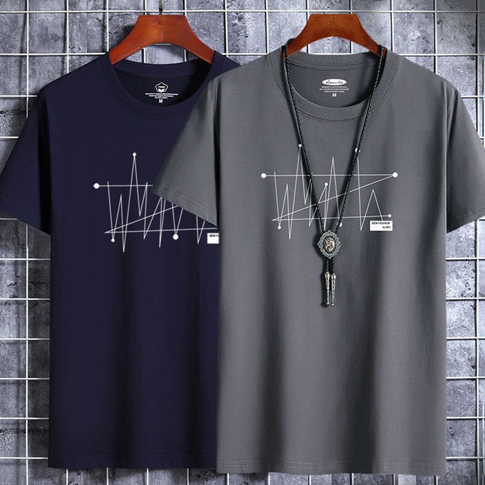 1  1 남성 반팔티 반팔 티셔츠 맨투맨 티 면티 면티TVW3928