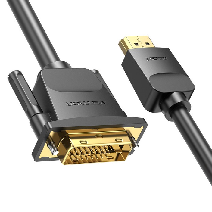 벤션 양방향 HDMI to DVI 케이블, ABF, 1m, 1개