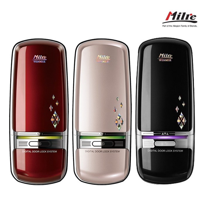 밀레 MI-350K 위너 번호전용 번호키 디지털 도어락 현관도어락 현관문 전자키