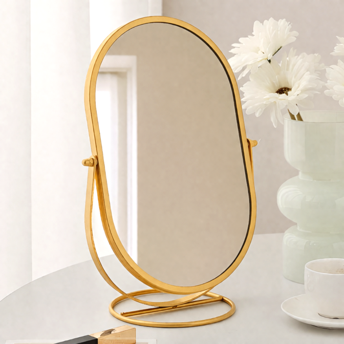 리치모어 감성 인테리어 탁상용 화장거울