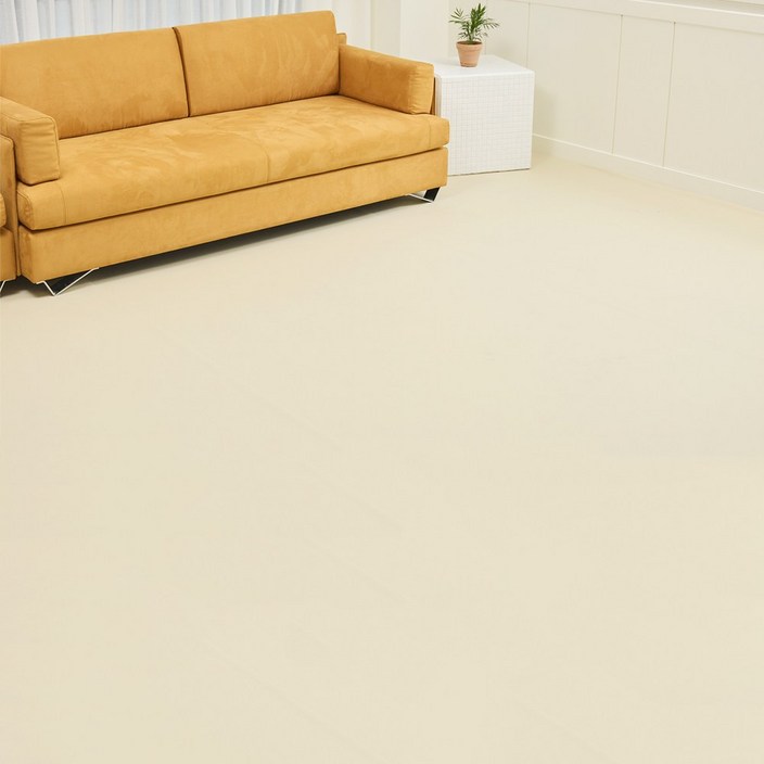 강아지 매트 미끄럼방지 피치트렌디 친환경 실리콘 논슬립 매트 애견 반려견 펫 롤매트, 1개, 아이보리