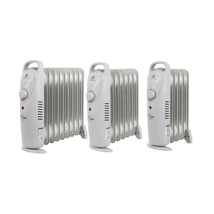 라디에이터 전기 미니 화장실 가정용 욕실 사무실 오일 오일 라디에이터, 미니 라디에이터 7핀