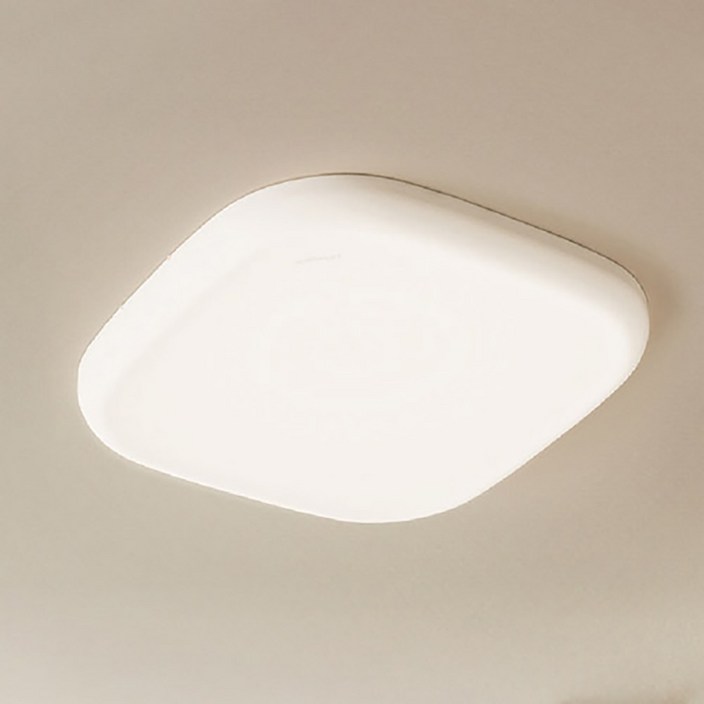 몽돌 방등 LED 60w 플리커프리 삼성칩 KS 밀착 설치