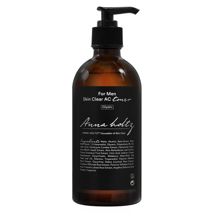 홀츠포맨 남자 스킨 토너 300ml 피지잡는 개기름 남성 화장품 옴므, 1개, 300ml