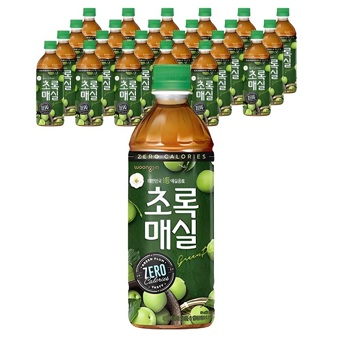 초록매실 제로, 500ml, 24개 초록매실 제로, 500ml, 24개
