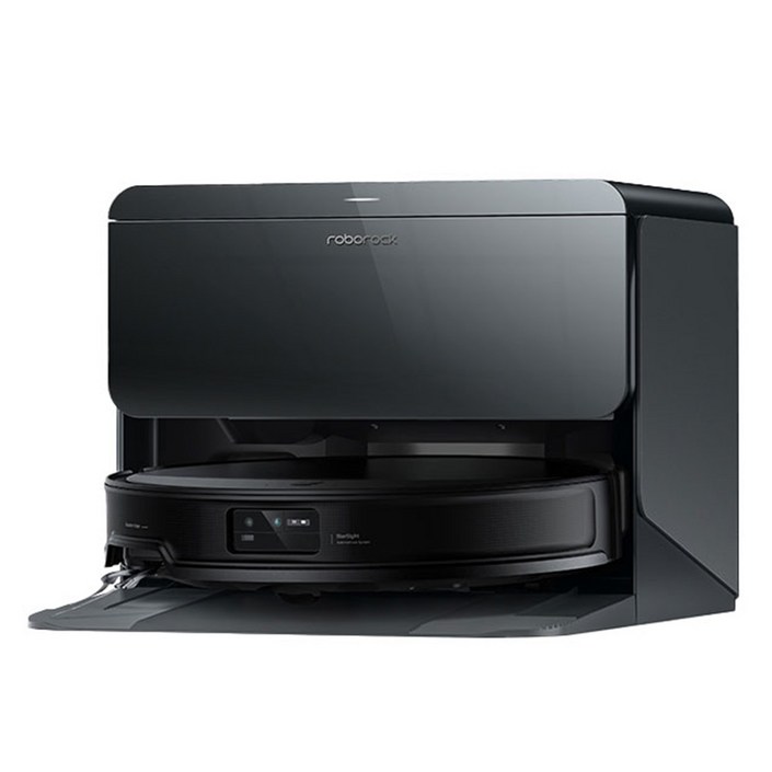 로보락 로봇청소기 S9 MaxV Slim 직배수 스테이션S91COPEWFD29HRR, S9 MaxV Slim 직배수 스테이션S91COPEWFD29HRR, 블랙