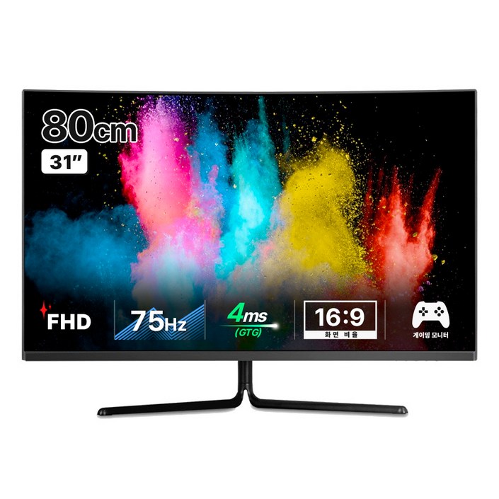 한성컴퓨터 FHD 1500R 커브드 게이밍 리얼 75 모니터 한성컴퓨터 FHD 1500R 커브드 게이밍 리얼 75 모니터
