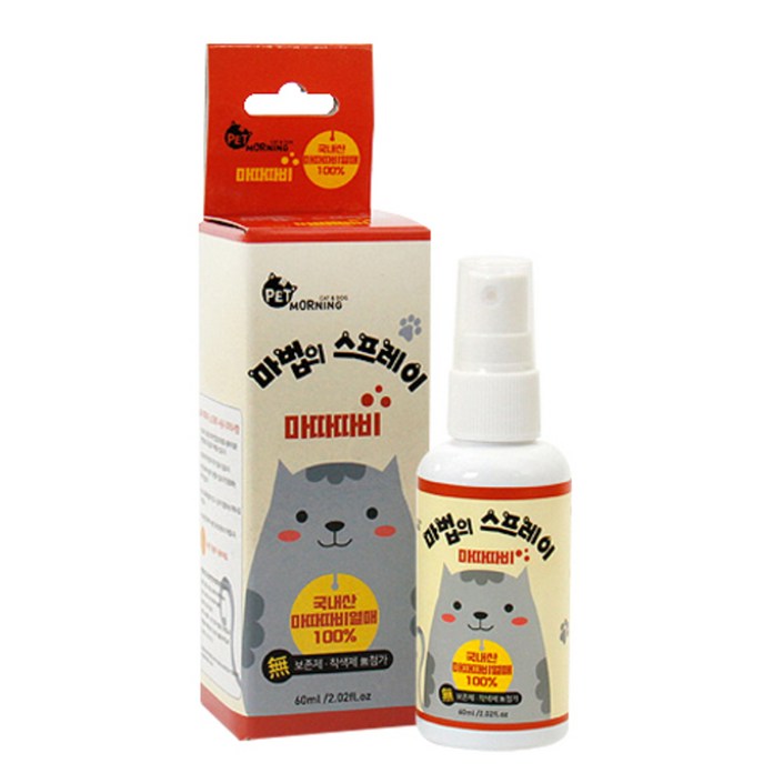 펫모닝 마법의 스프레이 고양이 간식 마따따비 PMC380