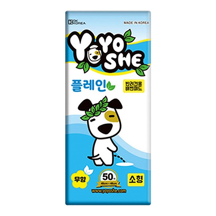 요요쉬 강아지 플레인 배변패드 무향