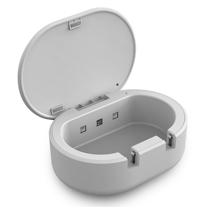 버뮤다랩 UV 무선 휴대용 가정용 칫솔살균기 SMODO-402, SMODO-402, 뉴트럴그레이