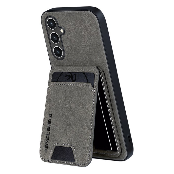 스페이스쉴드 슬림핏 웰렛 지갑 카드 4장 수납 스탠드 휴대폰 케이스