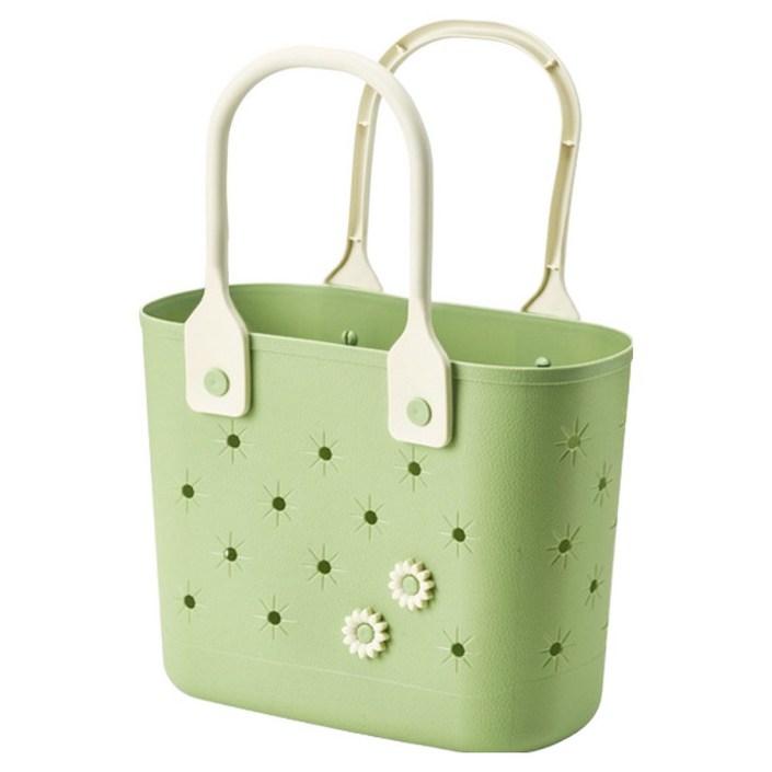 더자카 플로랄 다용도 목욕 바구니