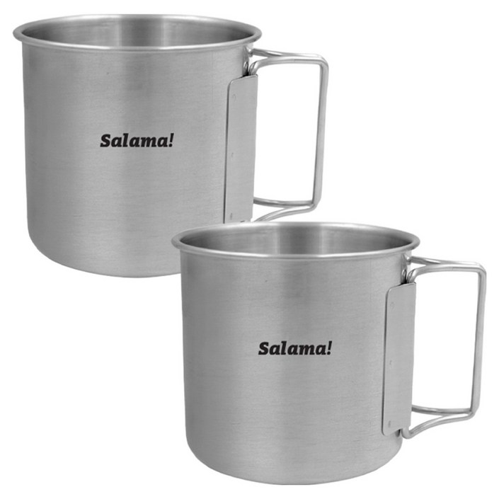 캠핑 스텐 머그컵 330ml