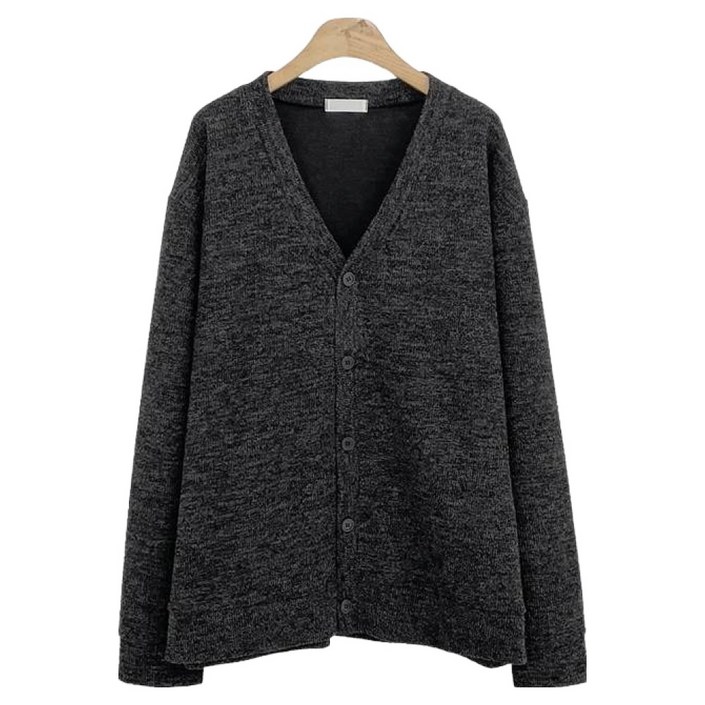 위드후이린 여성용 베니 브이넥 오버핏 가디건