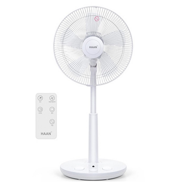 한경희이지라이프 초미세풍 발터치 리모컨 선풍기 HAANHDC230