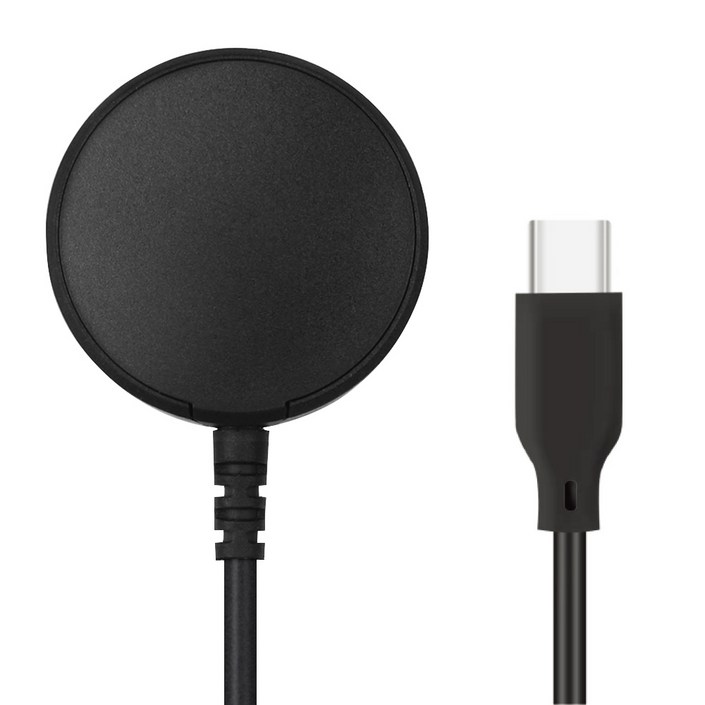 홈플래닛 C타입 무선충전기 1m 삼성 갤럭시워치 7 6 5 Pro 4 클래식 3 액티브 2 1 호환