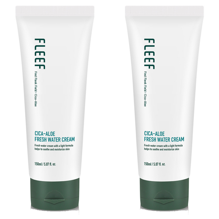 플리프 시카 알로에 프레쉬 약산성 수분크림, 150ml, 2개