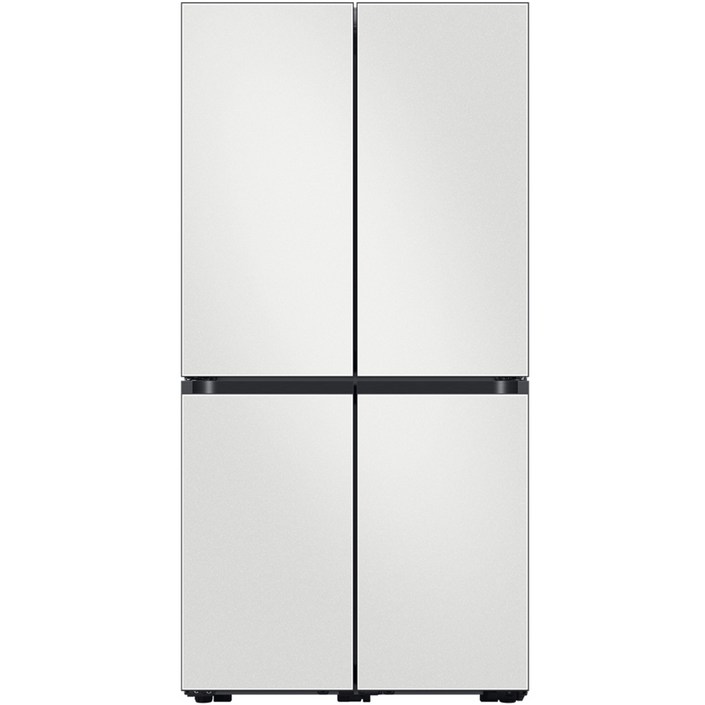 삼성전자 비스포크 프리스탠딩 4도어 냉장고 875L 방문설치, 코타 화이트, RF85B911101 20221027