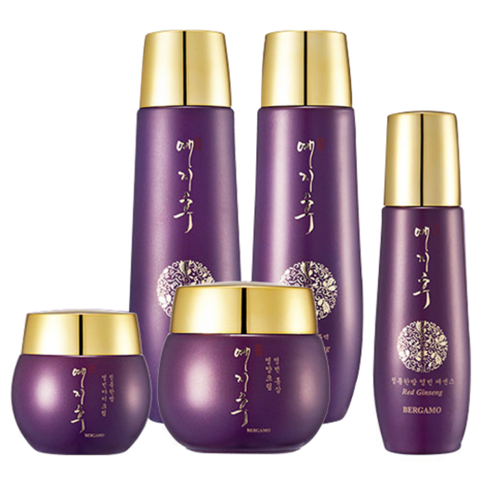 예지후 영빈 홍삼 화장품 5종 세트, 1세트 예지후 영빈 홍삼 화장품 5종 세트, 1세트