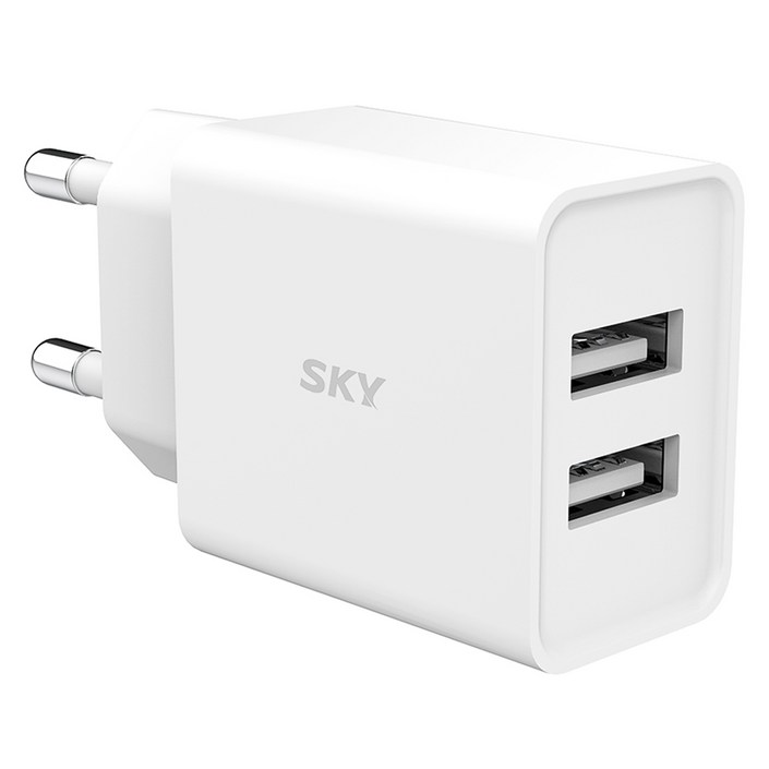 스카이 필 C1 듀얼포트 어댑터 12W