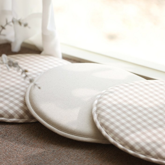 벨라이프 데이데이 논슬립 원형방석