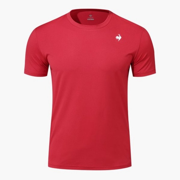 르꼬끄 남여공용 기능성 반팔 티셔츠 레드 QQ113ERS11