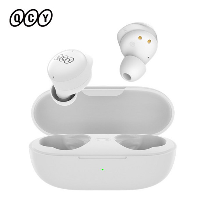 QCY T17 무선 이어폰 Bluetooth 5.3 HIFI 사운드 헤드폰 터치 컨트롤 게임용 헤드셋 긴 대기 26H 이어폰 형 이어 버드
