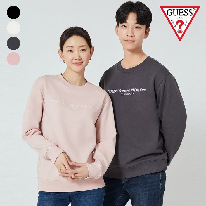 남여공용 탄탄쮸리 롱레터 맨투맨 MO3K9443 313222