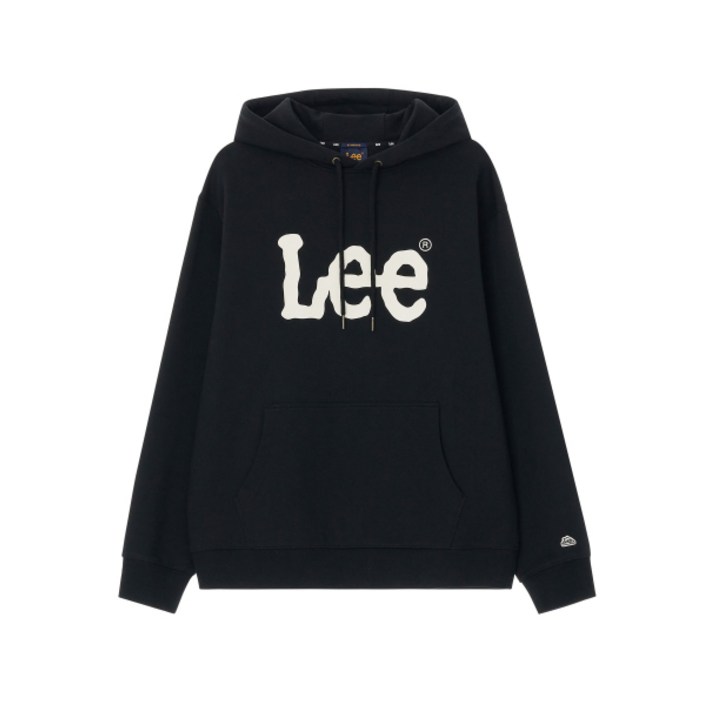 LEE 빅 트위치 로고 후드 블랙 LE2501HD01BK 361649