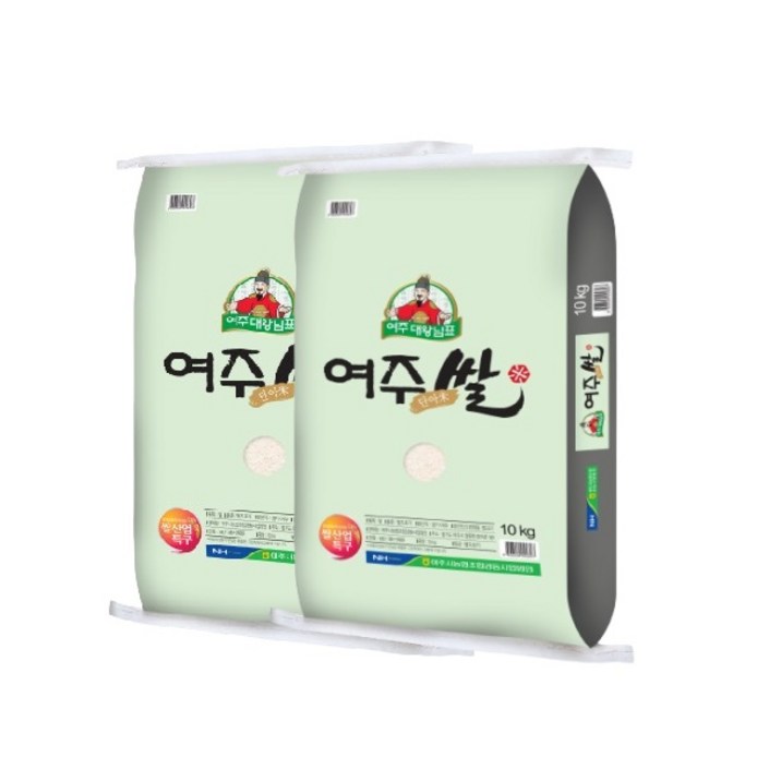 25년 햅쌀 여주시농협 대왕님표 여주쌀 단아 추청미 특등급 10kg10kg 백미 당일도정