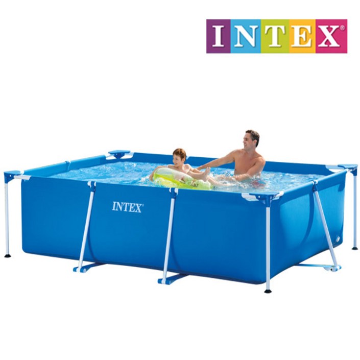 INTEX 인텍스 프레임풀 28272 대형수영장 프레임수영장 사각풀장 마당수영장 INTEX 인텍스 프레임풀 28272 대형수영장 프레임수영장 사각풀장 마당수영장