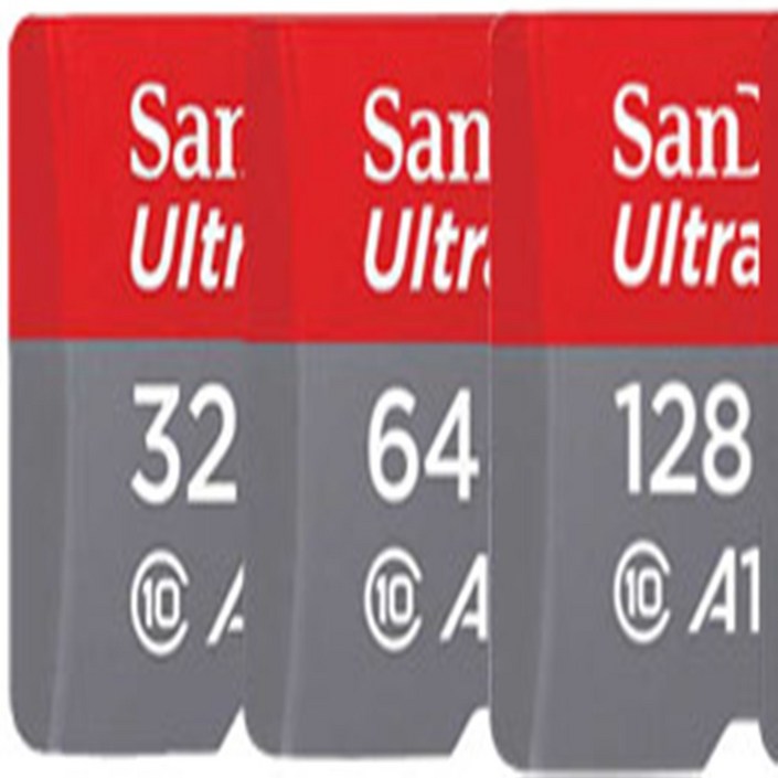 샌디스크 MICRO SD카드 32GB 64GB 128GB 블랙박스 TF 외장 메모리카드 QUA4 QUAB, QUA4 QUAB/64GB