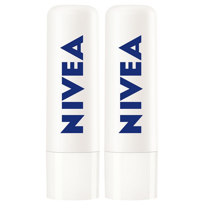 니베아 립케어 립밤, 2개, 더마 SOS 케어